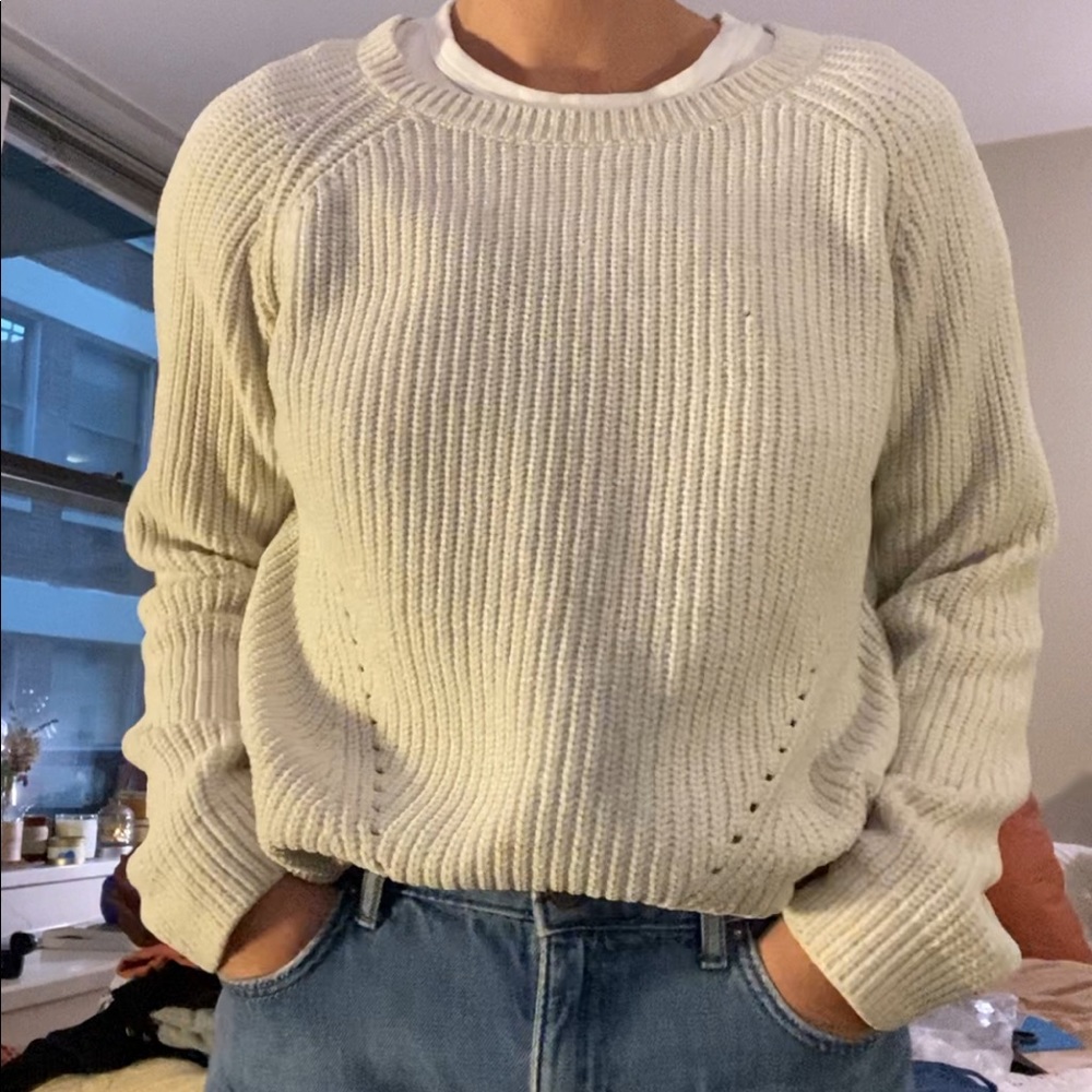 Cozy White Sweater